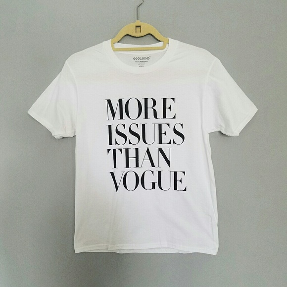 LAST ONE! 'More Issues Than Vogue' t-shirt - Picture 2 of 4